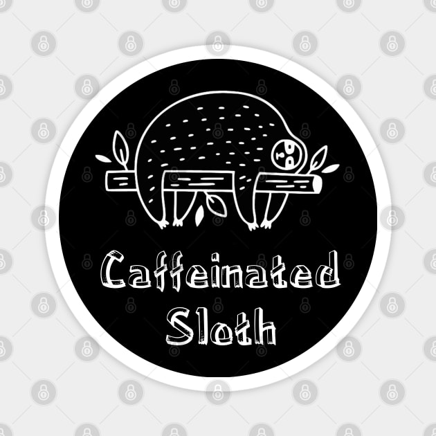 Caffeinated Sloth Magnet by Freeman Thompson Weiner